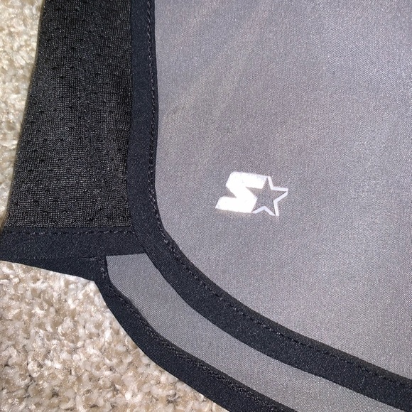 Starter Dri Star Gray & Black Athletic shorts XS - Picture 6 of 12